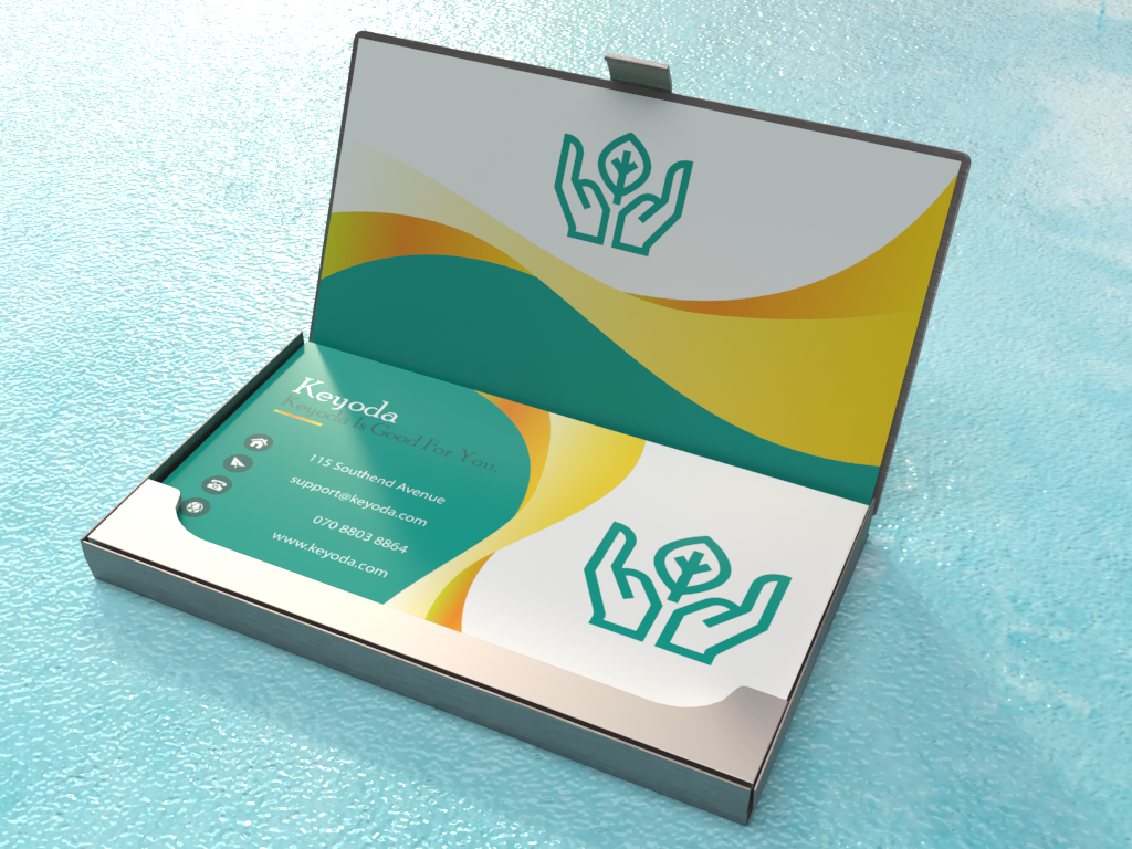 Download Фирменный стиль "Keyoda -  Ready-to-Use Clean Business Card - Corporate Identity Template" / Keyoda -  Ready-to-Use Clean Business Card - Corporate Identity Template - Фирменный стиль на тему графика business cards,business card design,design templates,design template online,adobe illustrator,adobe dimension,card,template,logo,branding,adobe
