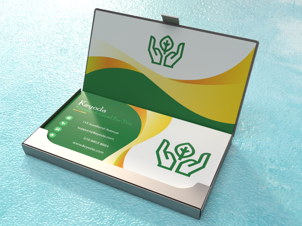 Download Фирменный стиль "Keyoda -  Ready-to-Use Clean Business Card - Corporate Identity Template" / Keyoda -  Ready-to-Use Clean Business Card - Corporate Identity Template - Фирменный стиль на тему графика business cards,business card design,design templates,design template online,adobe illustrator,adobe dimension,card,template,logo,branding,adobe