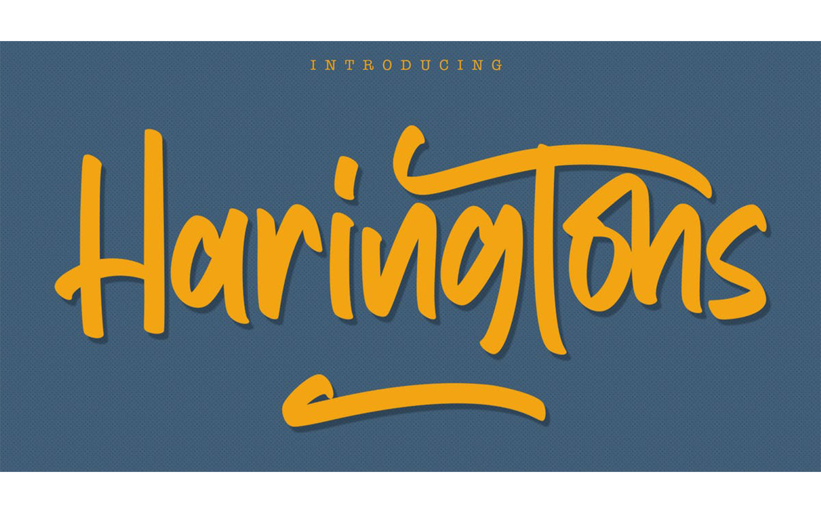 Haringtons Handwritten Font