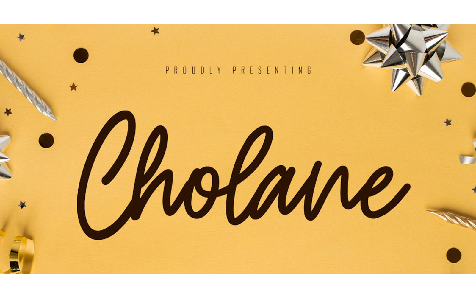 Cholane Monoline Handwritten Font