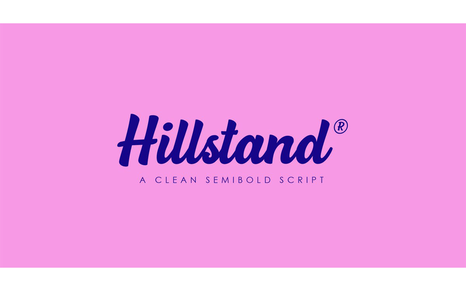 Hillstand Font - Hillstand Font