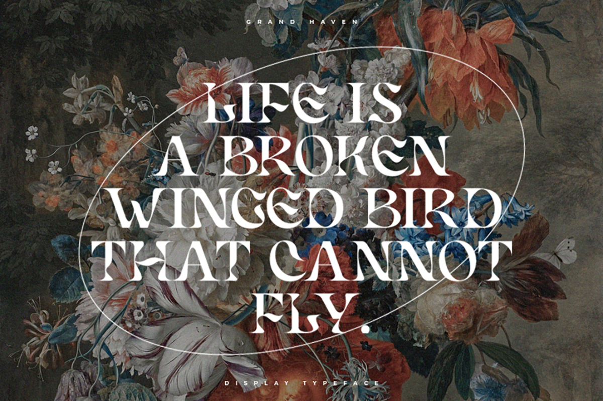 Grand Haven | Display Typeface Font