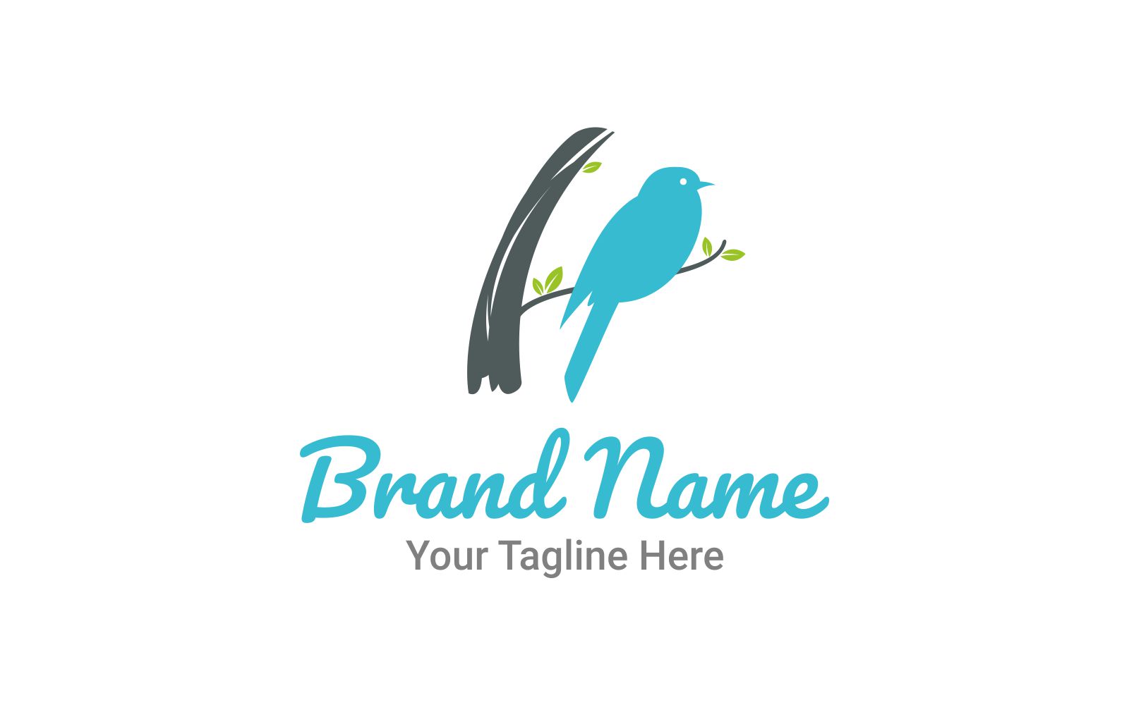 Download Шаблон логотипа "BIrd Logo Template" / BIrd Logo Template - Шаблон логотипа на тему графика logo,simple,elegant,modern,unique,readymade logos,ready,logo design,animal,bird,bird logo,fun