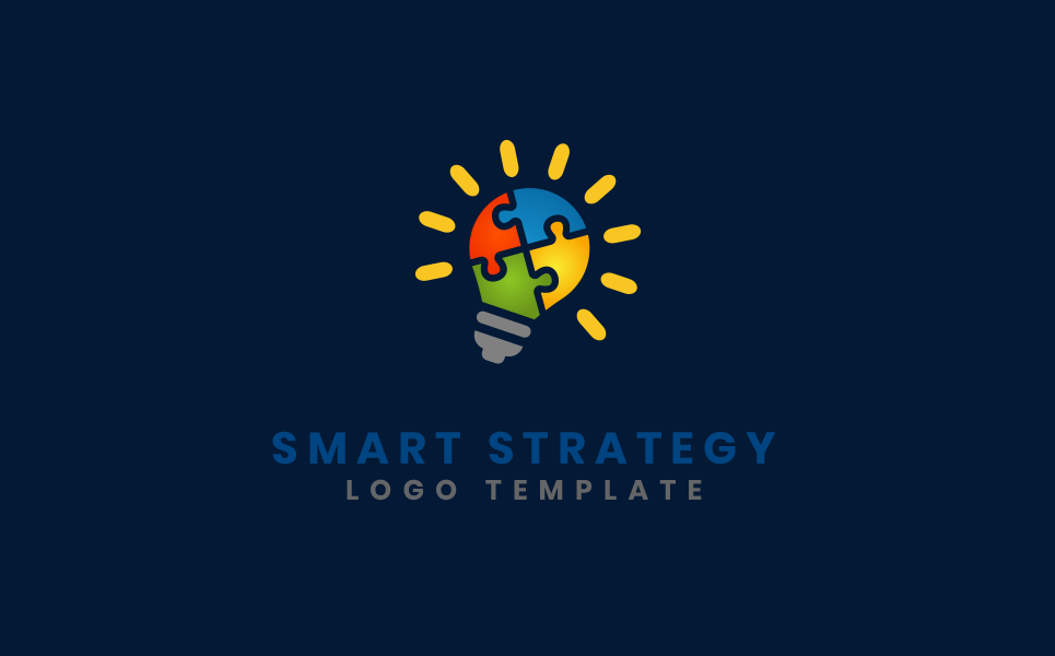Download Шаблон логотипа "Smart Strategy Logo Template" / Smart Strategy Logo Template - Шаблон логотипа на тему графика logo design,logo template,logo,vector,corporate logo,brand,community,school,team,wellness,coaching,business,abstract,financial,accounting,architecture,law,bank,consulting,education