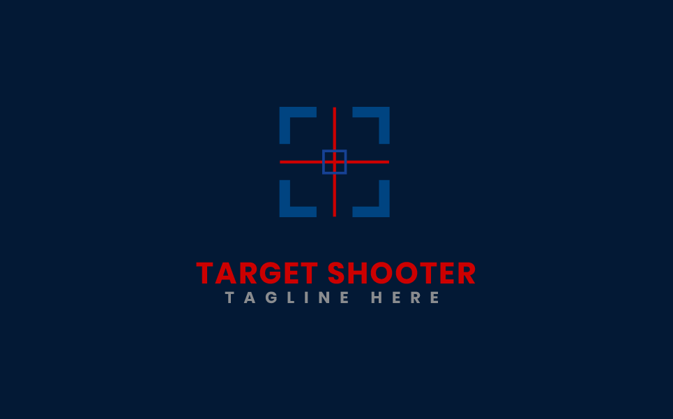 Download Шаблон логотипа "Target Shooter Logo Design" / Target Shooter Logo Design - Шаблон логотипа на тему графика logo design,logo template,logo,vector,corporate logo,brand,technology,app,business,abstract,financial,accounting,architecture,law,bank,consulting,education,human resource,industrial,insurance