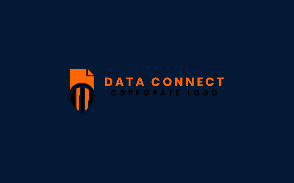 Download Шаблон логотипа "Data and Connect Logo Design Logo Template" / Data and Connect Logo Design Logo Template - Шаблон логотипа на тему графика logo design,logo template,logo,vector,corporate logo,brand,technology,app,business,abstract,financial,accounting,architecture,law,bank,consulting,education,human resource,industrial,insurance
