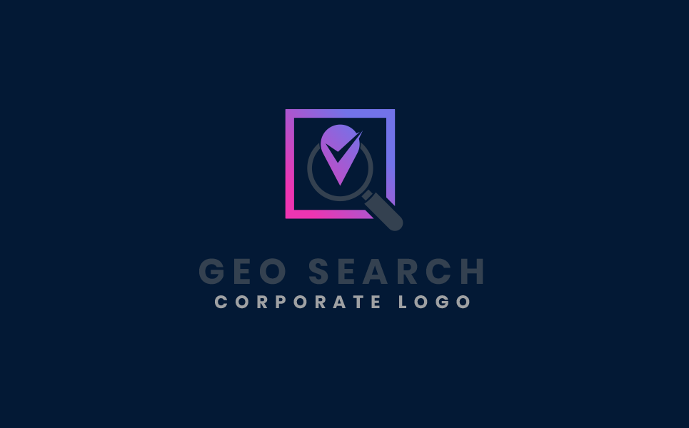 Download Шаблон логотипа "Geo Search App Logo Logo Template" / Geo Search App Logo Logo Template - Шаблон логотипа на тему графика logo design,logo template,logo,vector,corporate logo,brand,technology,app,business,abstract,financial,accounting,architecture,law,bank,consulting,education,human resource,industrial,insurance