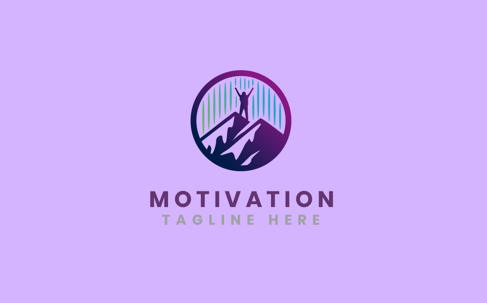 Download Шаблон логотипа "Motivation Mountain Logo Design" / Motivation Mountain Logo Design - Шаблон логотипа на тему графика logo design,logo template,logo,vector,corporate logo,brand,community,school,team,wellness,coaching,business,abstract,financial,accounting,architecture,law,bank,consulting,education