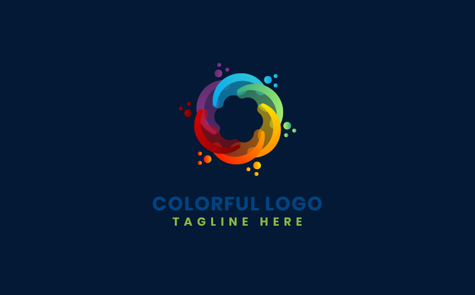 Download Шаблон логотипа "Colorful   Design Logo Template" / Colorful   Design Logo Template - Шаблон логотипа на тему графика logo design,logo template,logo,vector,corporate logo,brand,community,teamwork,strategy,app,technology,business,abstract,financial,accounting,architecture,law,bank,consulting