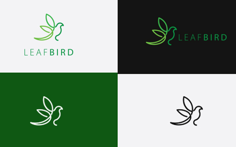 Download Шаблон логотипа "LeafBird Logo Template" / LeafBird Logo Template - Шаблон логотипа на тему графика nature,leaf,health,healthy,lifestyle,gym,medic,medical,modern,simple,monoline,clean,green,multipurpose,elementor healthy