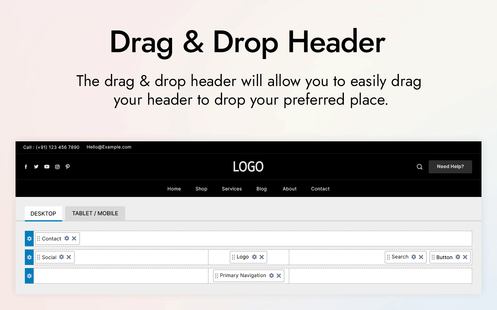 Draperee - Tema WooCommerce para Móveis, Cortinas, Persianas e Persianas - Features Image 1