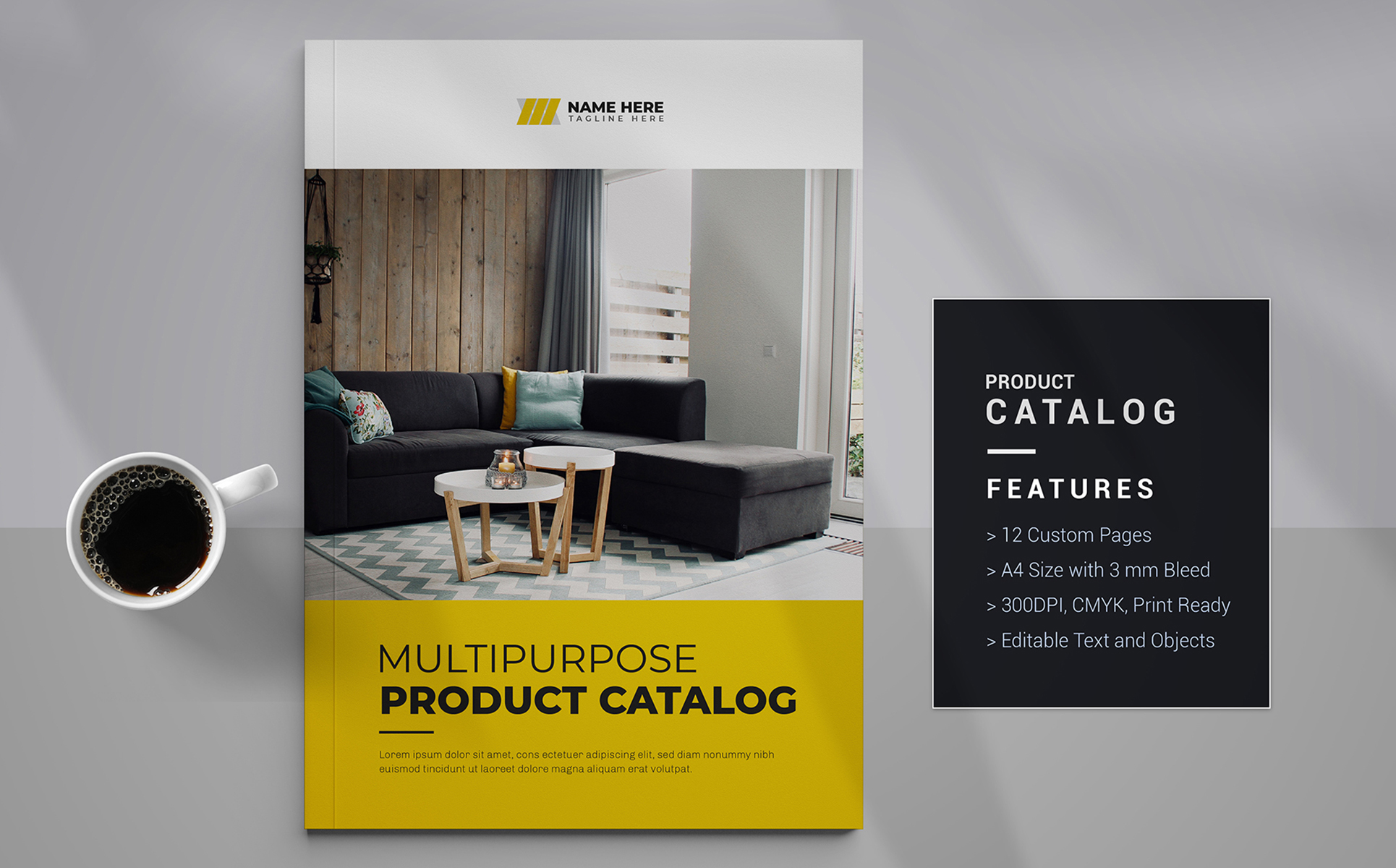 Furniture Catalog or Product catalog template