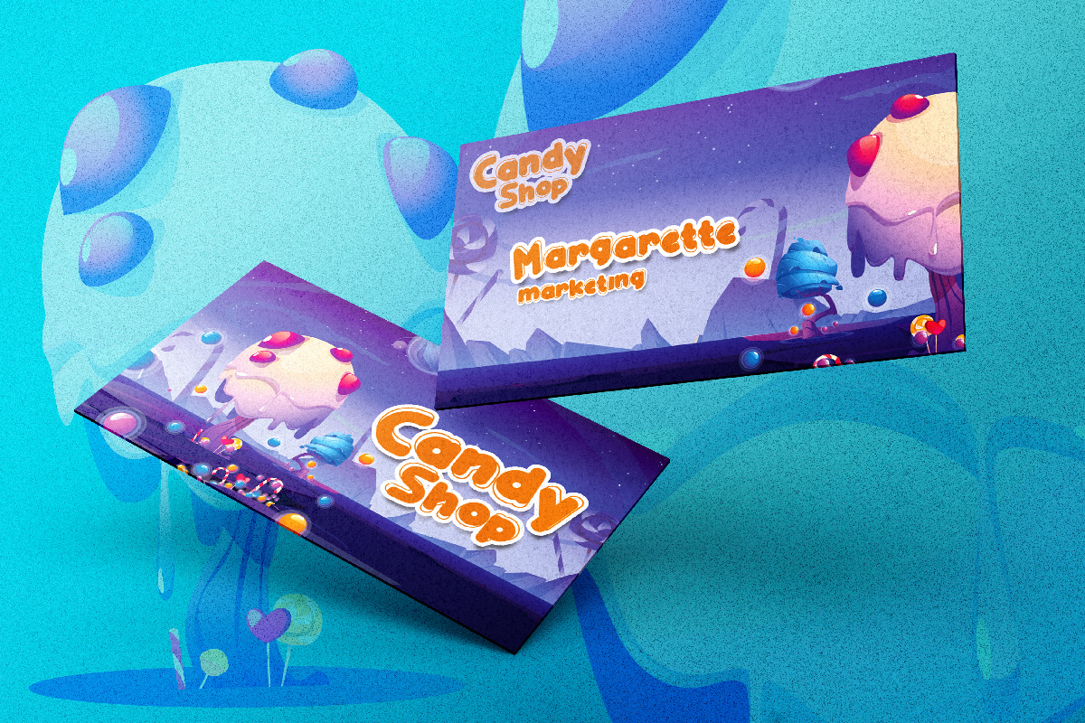 Gummy Candy Cartoon Display Font