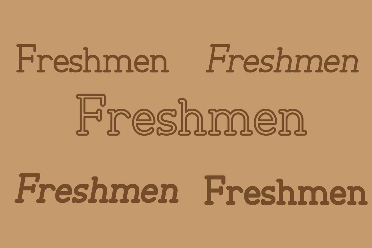 Freshmen Serif Display Font